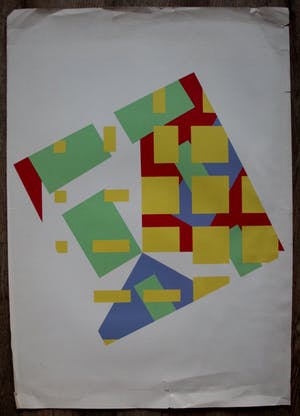 Peter Struycken - Zeefdruk kopen? Bied vanaf 125!