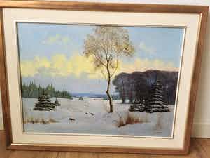 Johanna Dorothea Alberts - Winterlandschap verkocht voor € 40!