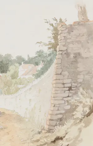 Henri Harpignies - Dorpsgezicht kopen? Bied vanaf 80!