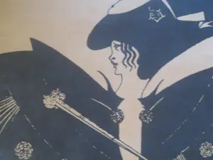 Buy Aubrey Beardsley - Black Cape? Bid from 1!