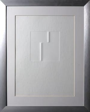 Harry van Kuyk - Reliëfdruk, Zonder titel - Ingelijst kopen? Bied vanaf 100!