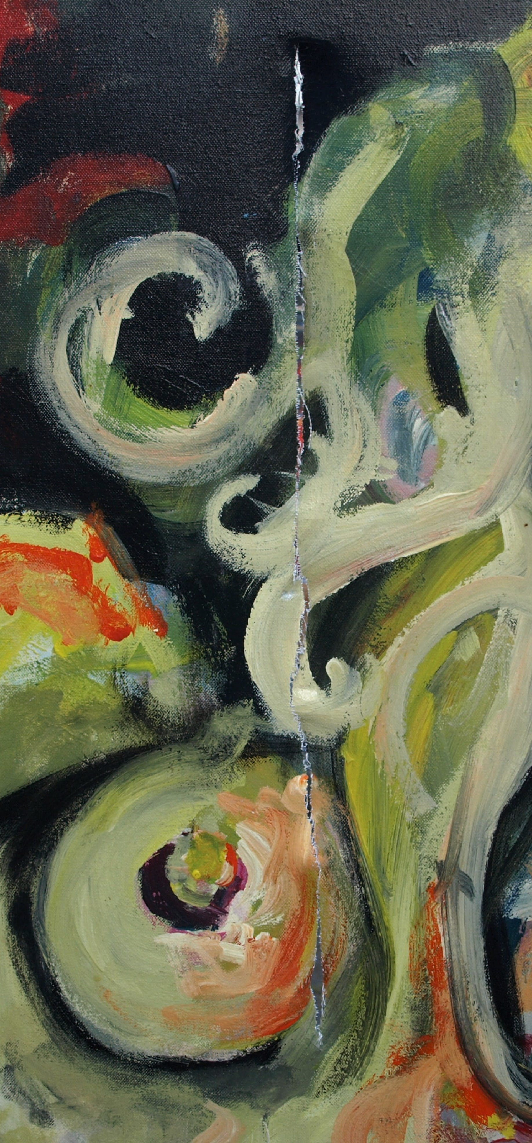 Peter Klashorst - Acrylverf op doek – “Billen” – Zeer GROOT - ca. 1995 kopen? Bied vanaf 1!