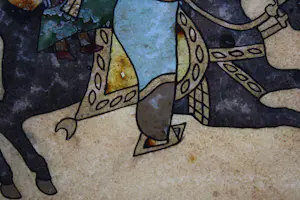 Niet of onleesbaar gesigneerd - Fraaie Perzische Achter Glas Schildering (19e eeuw kopen? Bied vanaf 1!