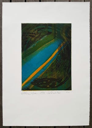 Willibrord Haas - Gold und Moos, aquatint ets kopen? Bied vanaf 45!