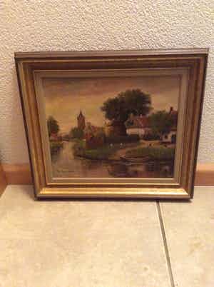 Theodorus Selhorst - Landschap verkocht voor € 30!