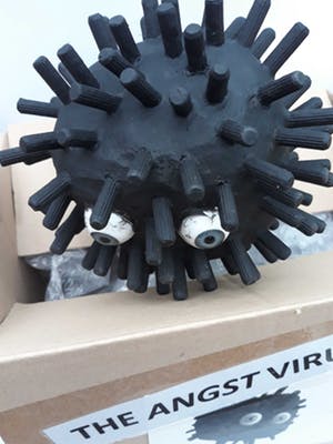 Peter Bastiaanssen - Angstvirus zonder titel kopen? Bied vanaf 53!