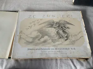 Alexander Ver Huell - Ze zijn er! Denkende beeldjes. Eerste en laatste studentenschetsen. kopen? Bied vanaf 75!