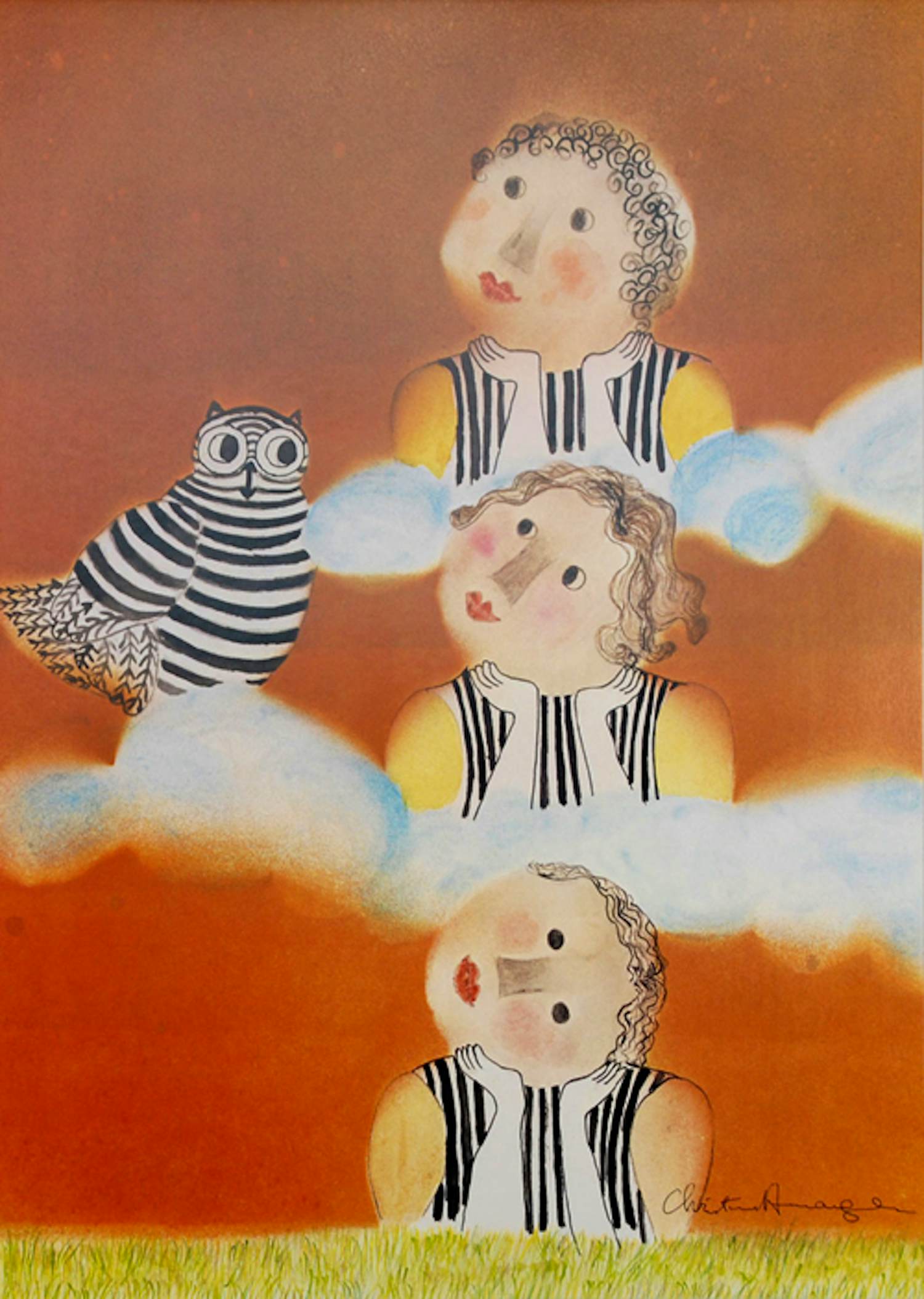 Christine Amarger - Kleurenoffset-litho DE UIL uit 1978 kopen? Bied vanaf 55!
