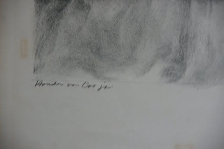 Aart van Dobbenburgh - Laatste x! Aart van Dobbenburgh - "Handen van Cas jr" - litho uit 1986 kopen? Bied vanaf 1!