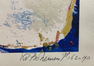 Kees van Bohemen - kleurenzeefdruk - 'Clara' - 1978 - Prent 190 (Serie 11A) kopen? Bied vanaf 225!