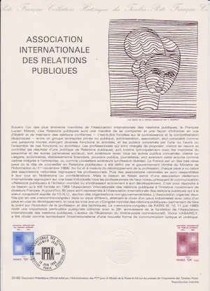 Victor Vasarely - e.a: Collectie Document Philatelique Offciel - 15 stuks kopen? Bied vanaf 19!