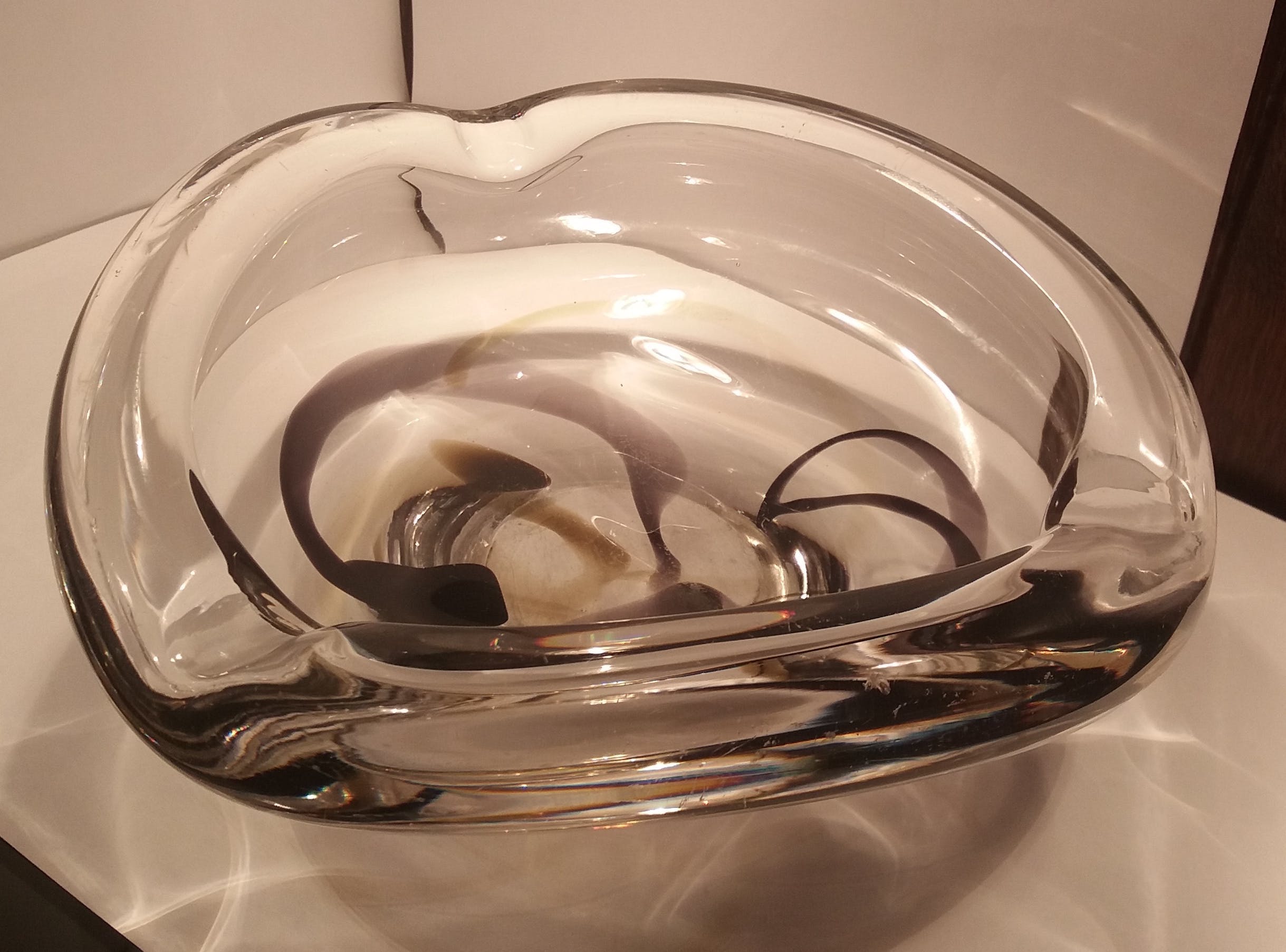 Max Verboeket - Max Verboeket glazen asbak, ongesigneerd Maastricht ca.1960. kopen? Bied vanaf 10!