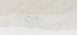 Herbert Zangs - Gemengde techniek op papier, Zonder titel - Ingelijst kopen? Bied vanaf 1000!