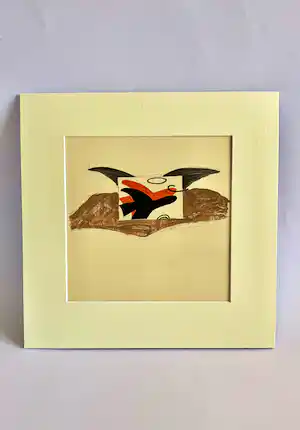 Georges Braque - Affiche Pour Lettera Amorasa & Oiseau Verni verkocht voor € 70!