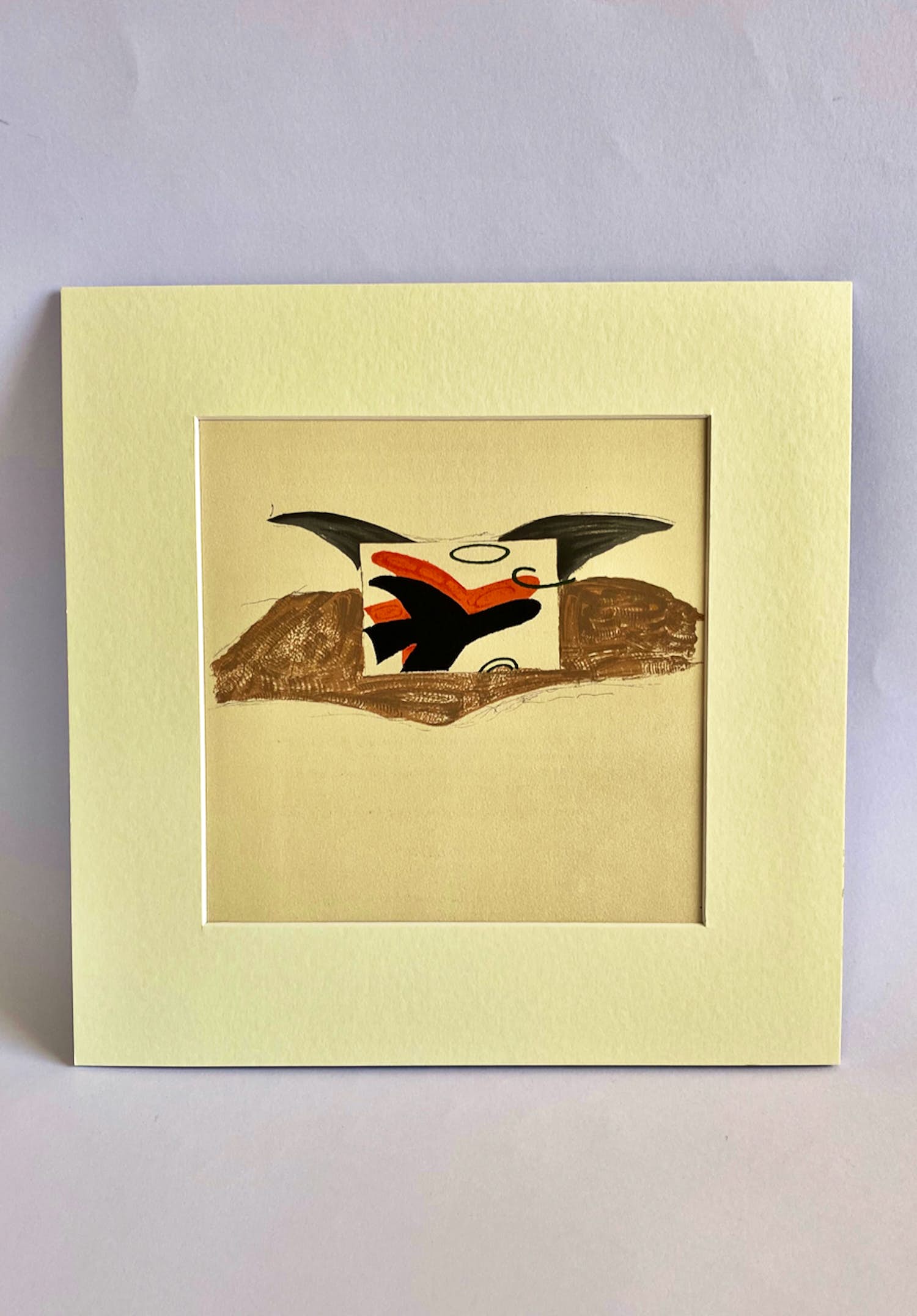 Georges Braque - Affiche Pour Lettera Amorasa & Oiseau Verni verkocht voor € 40!