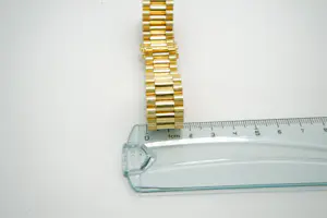 35 - Bijzonder mooie en zware 18 Krt gouden "president" armband - heren model kopen? Bied vanaf 3150!