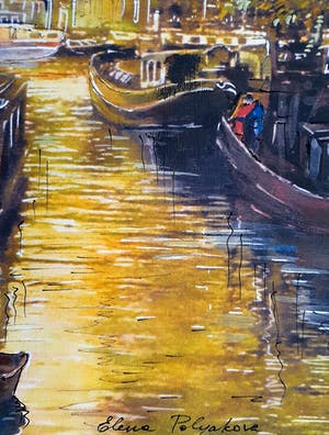 Elena Polyakova - Herfst in Amsterdam kopen? Bied vanaf 85!