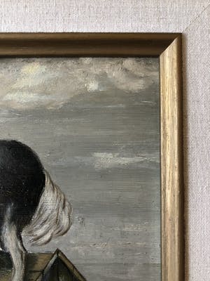 Niet of onleesbaar gesigneerd - Honden tijdens de watersnoodramp kopen? Bied vanaf 1!