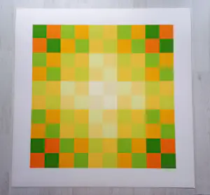 Hugo Demarco - "Relation couleur" - Siebdruck - Auflage von 200 - signiert - (75 x 75 cm) kopen? Bied vanaf 199!