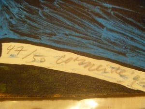 Corneille - laatste kans -zeer mooie zeefdruk in kleine oplage 47/50 kopen? Bied vanaf 230!