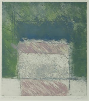 Thea Figee - Monotype, Zonder Titel - Ingelijst kopen? Bied vanaf 1!