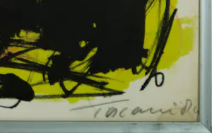 Bep Toscani - Zeefdruk op papier, Zonder titel - Ingelijst kopen? Bied vanaf 50!