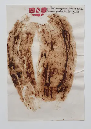 Theo Niermeijer - 'Banana print: Mountain falls' (1980). kopen? Bied vanaf 65!