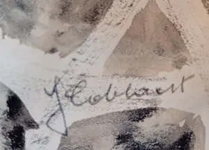 Jan Cobbaert - Oost-indische inkttekening - handgesigneerd - ingelijst kopen? Bied vanaf 450!