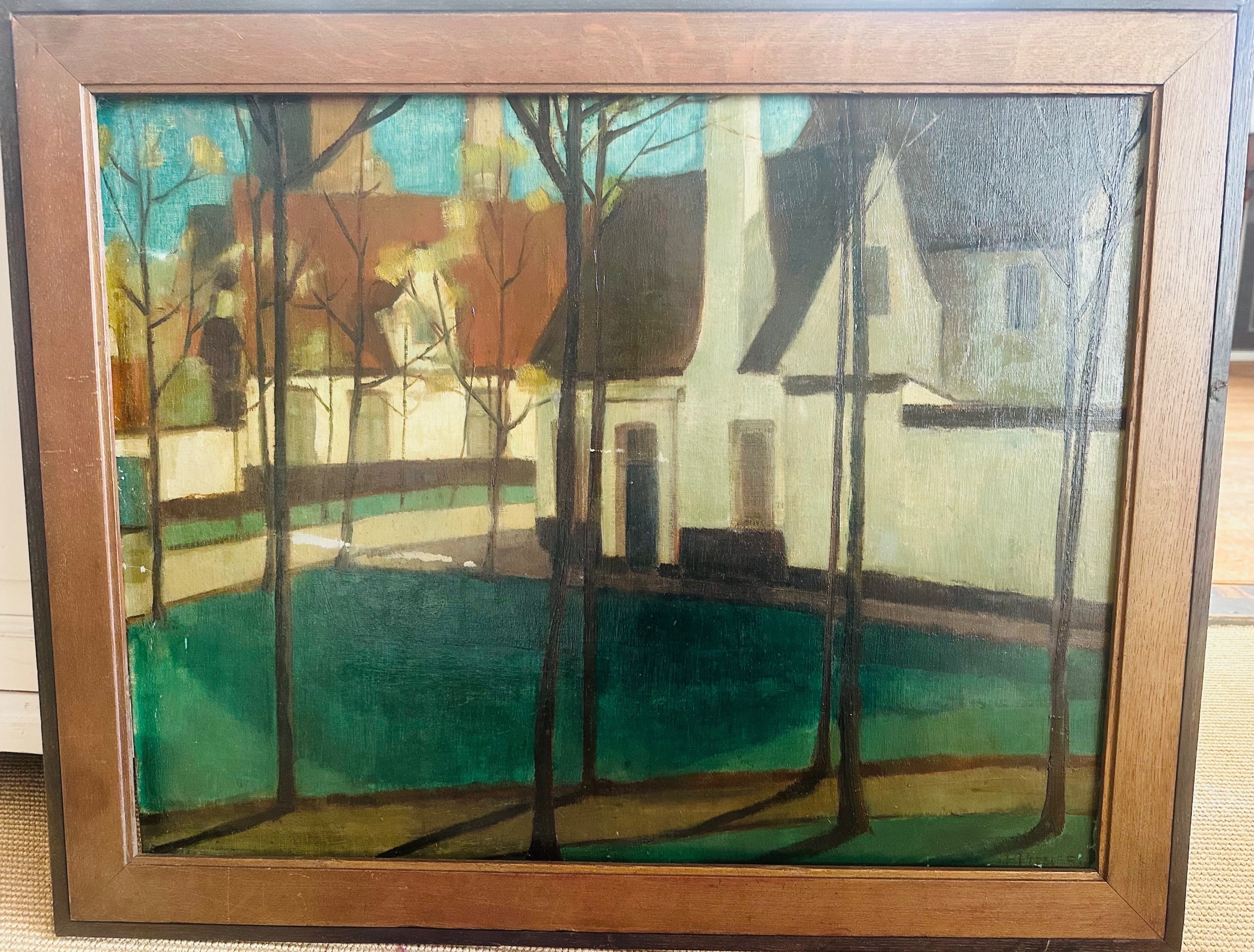 Henriette Pessers - Landschap met huizen kopen? Bied vanaf 250!