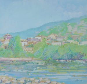 Jan Bernard Meinen - Luministisch landschap kopen? Bied vanaf 70!