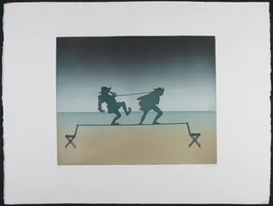Jean Solombre - Aquatint, Koorddansen kopen? Bied vanaf 50!