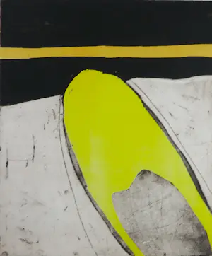 Cees Kortlang - Ets, "4" - Ingelijst kopen? Bied vanaf 60!