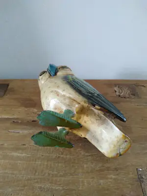 Niet of onleesbaar gesigneerd - handgemaakte houten uil kopen? Bied vanaf 1!