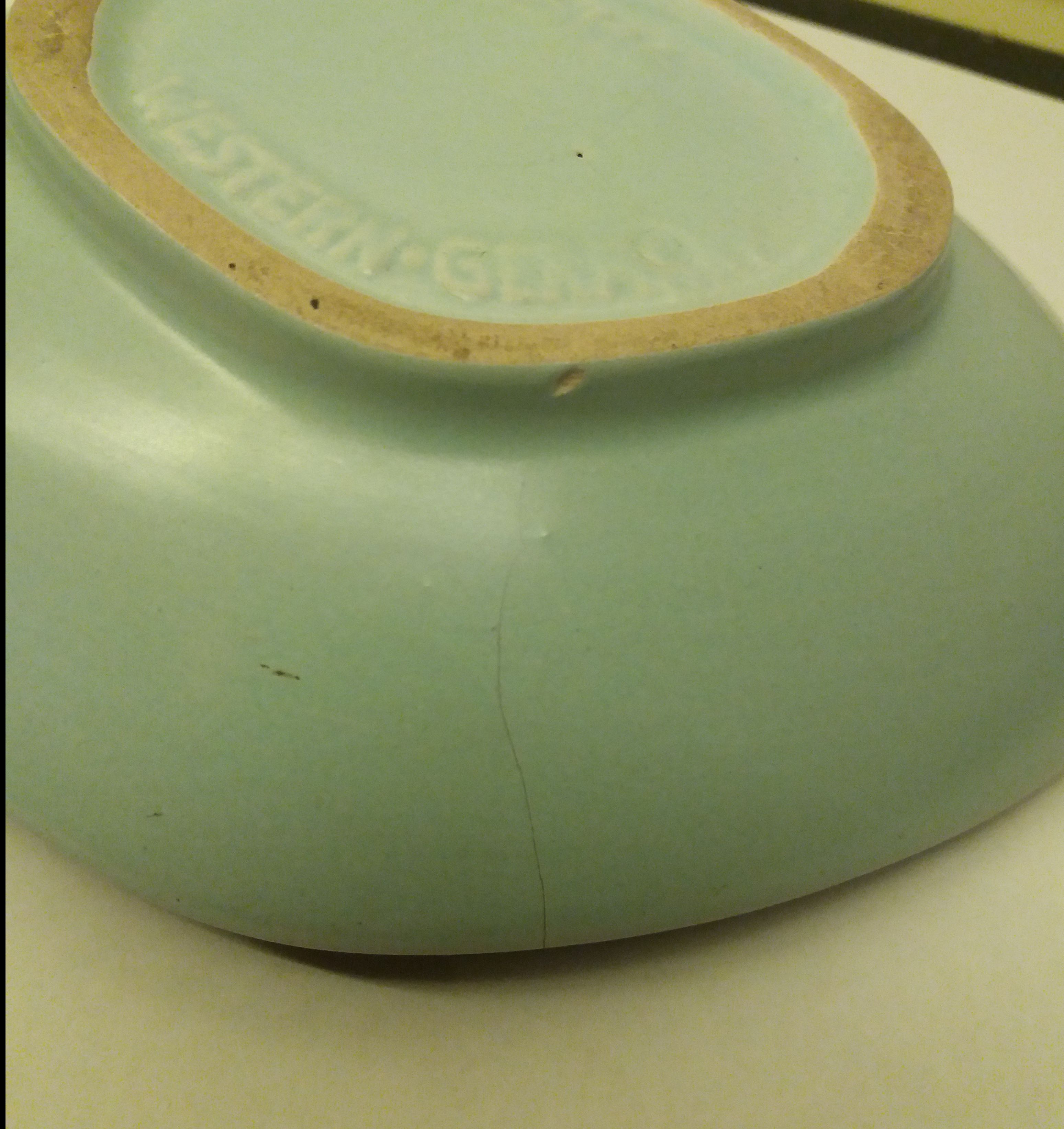 Niet of onleesbaar gesigneerd - Western Germany schaaltje van de jaren 1960  kopen? Bied vanaf 1!