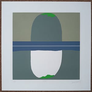 Hans Landsaat - Poort, zeefdruk kopen? Bied vanaf 40!