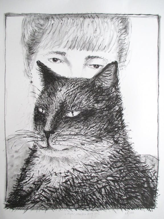 Arja van den Berg - litho 1996 verkocht voor € 35!