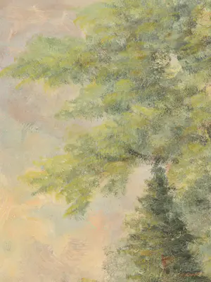 Kees van Ameijden - Boslandschap kopen? Bied vanaf 40!