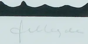 JCJ VANDERHEYDEN - Zeefdruk, Zonder titel - Ingelijst kopen? Bied vanaf 250!