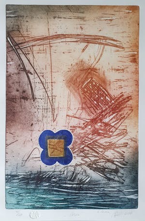 Ad Arma - Kleurenets: 'Asia'- Ingelijst kopen? Bied vanaf 75!