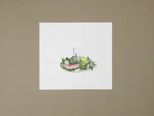 Nicolaas Wijnberg - Handgekleurde ets, For Kate kopen? Bied vanaf 60!