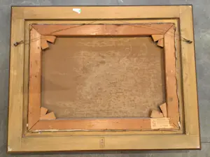 Willem G.F. Jansen - Dorpsgezicht met molen langs de vaart kopen? Bied vanaf 950!