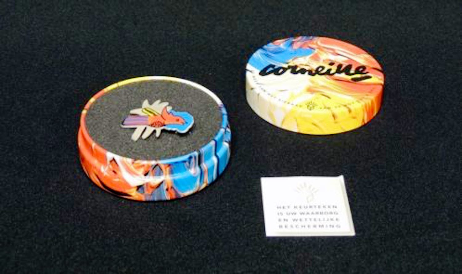 Corneille - Geëmailleerde zilveren designbroche kopen? Bied vanaf 49!