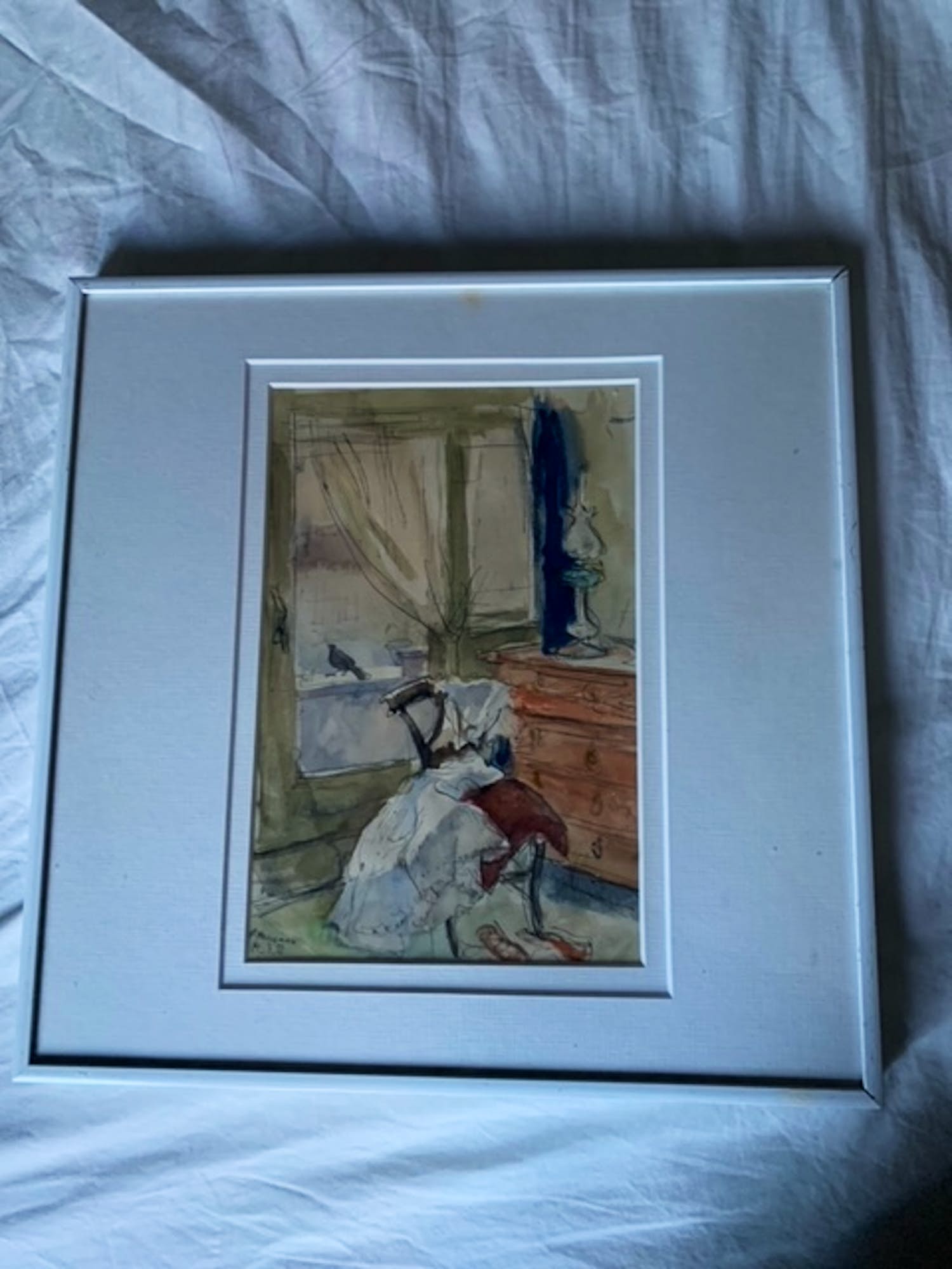 Frida Holleman - Jurk op stoel verkocht voor € 45!