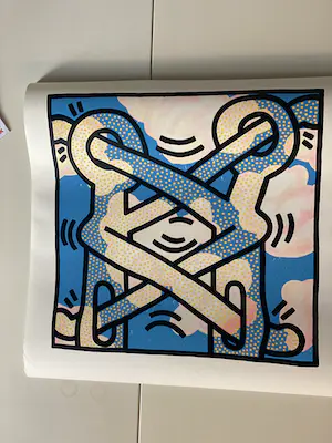 Keith Haring - HP / DE TIJD kopen? Bied vanaf 315!