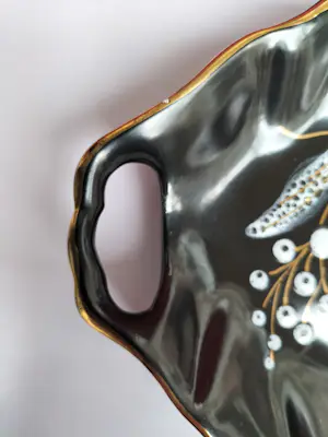 Plateelbakkerij Flora - Gouda Jumbo schaaltje "lente" kopen? Bied vanaf 1!