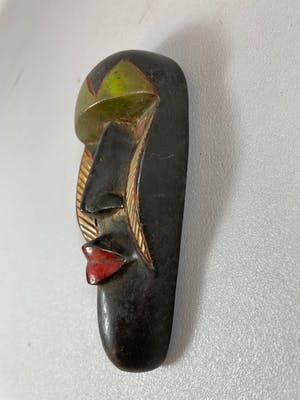 Yoruba - 2 African Yoruba passport masks - Nigeria. kopen? Bied vanaf 15!