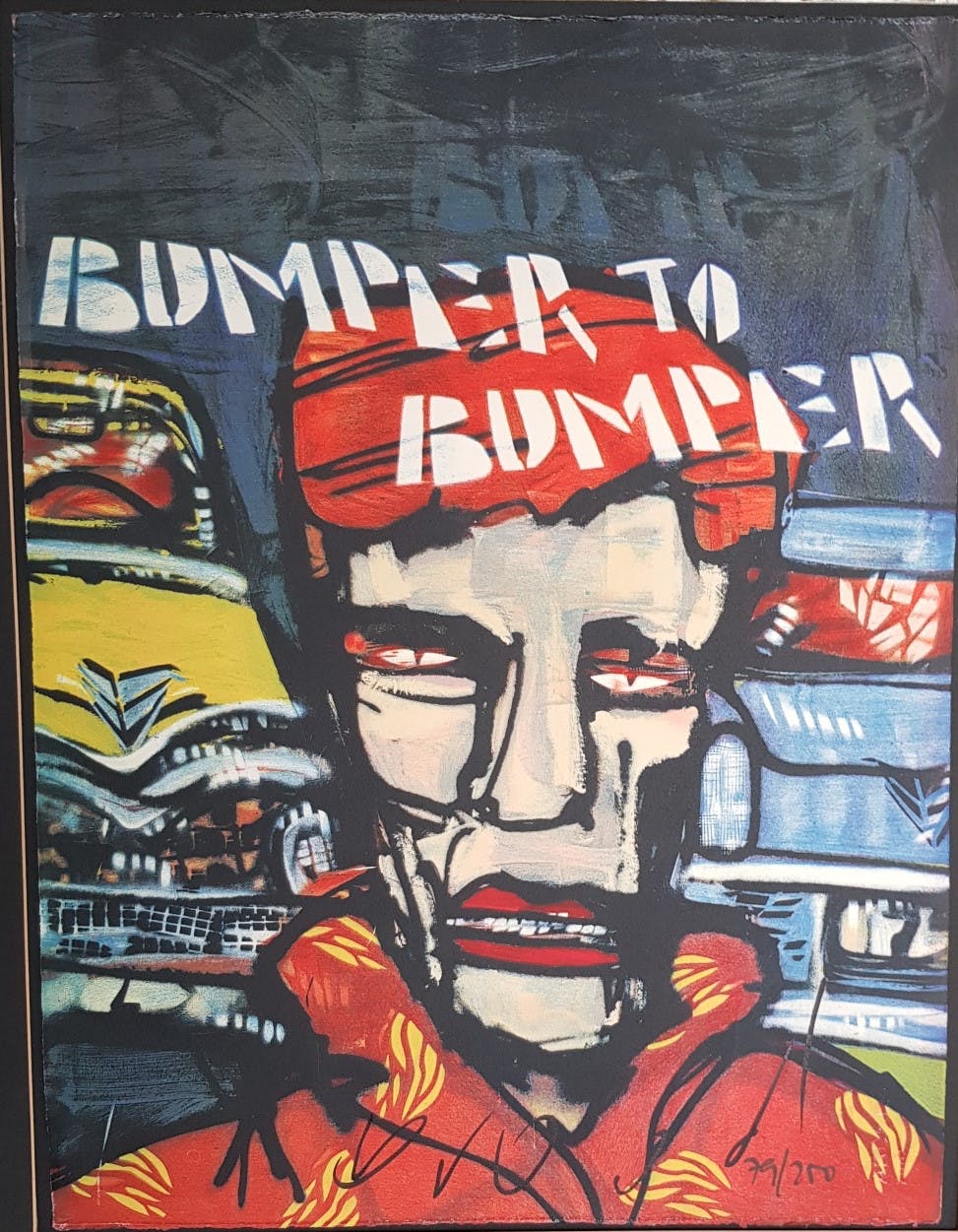 Herman Brood - Bumper to bumper verkocht voor € 200!