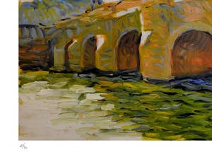 Patrick Marie - Le pont neuf - le soir III kopen? Bied vanaf 1!