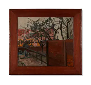 Henri Frederic Boot - Gezicht op Spaarndam kopen? Bied vanaf 250!