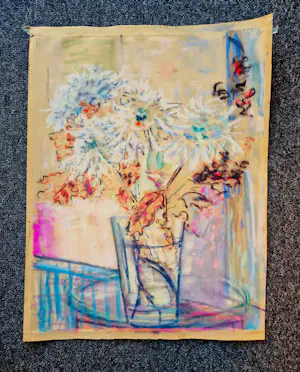 Dorry Kahn - Zeldzaam jaren 30 Pastel stilleven van Joods Amsterdamse kunstenares kopen? Bied vanaf 60!